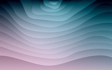 Abstract paper wave pattern on soft blue background ideal for wallpaper,web banner,templates etc., 