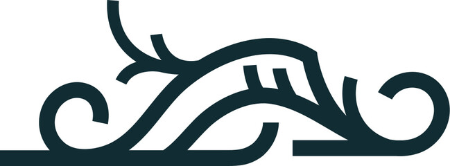 Vintage Border Ornament Illustration