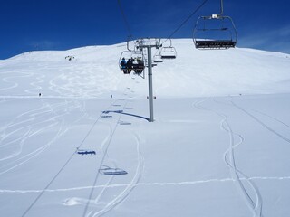 Snow Mountains Landscape