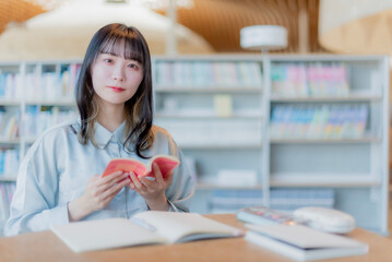 図書館でのひととき