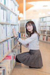 図書館でのひととき