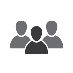 A group of people with one leader.