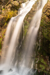 Obraz premium Majestic waterfall in Weesen in Switzerland