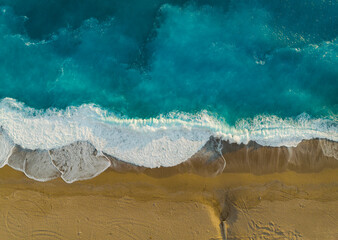 Fototapeta na wymiar Oludeniz Beach Drone Photo, Fethiye Mugla Turkey