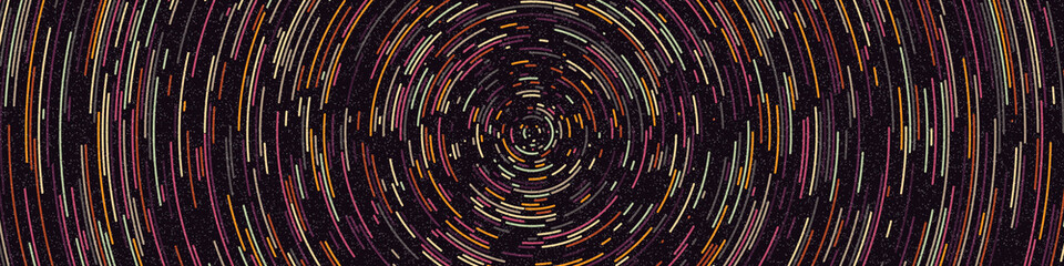 Fototapeta premium Colorful Universe Distribution Computational Generative Art background illustration