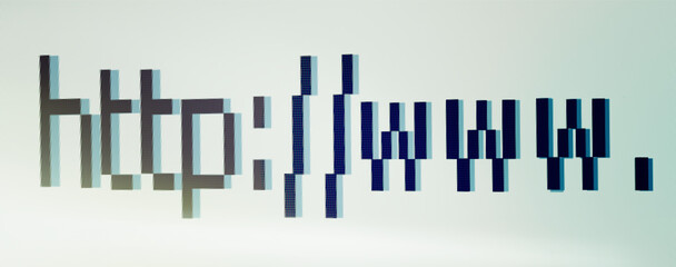 Surfing the world wide web. Closeup of a search bar on a computer screen - ALL design on this image is created from scratch by Yuri Arcurs team of professionals for this particular photo shoot.