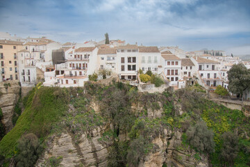 Obraz premium Architecture of the Old Town of Ronda in Andalusia, Spain