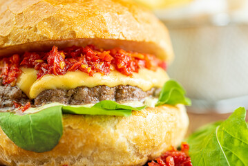 burguers e porçoes