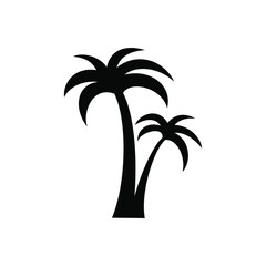 Fototapeta na wymiar Palm icons. Tree palm icons. Tree Coconut icon. Tree palm icon vector design. Tree palm icon simple sign. Palm icon isolated on white background.