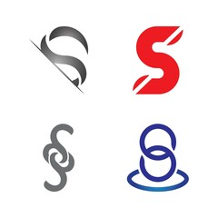 Business corporate S letter logo