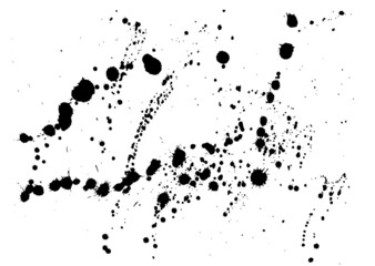 Paint splatter background. Vector illustration