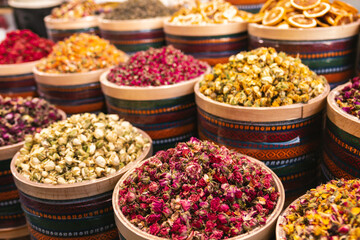 Turkish floral fruit tea for sale in Istanbul Turkey
