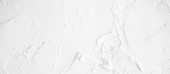 The pattern of painted plaster walls, white concrete wall texture and background