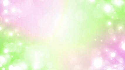 Soft green, purple and white spring gradient background