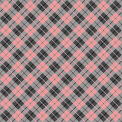 Original checkered background. Grid background with different cells. Abstract striped and checkered pattern. Illustration for scrapbooking. Seamless pattern.