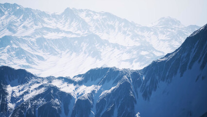 Obraz premium mountains in the snow