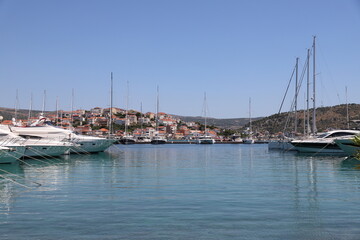 Fototapeta premium boats in the marina