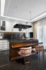 modern kitchen interior