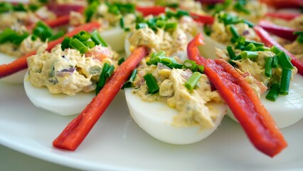 stuffed eggs