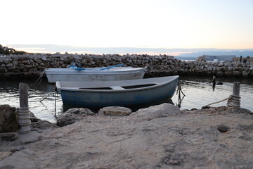 fishing boats on the beach