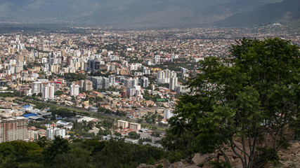 Mirador de la ciudad de Cochabamba
