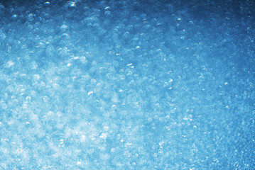 Obraz premium Rain drops on crystal glass