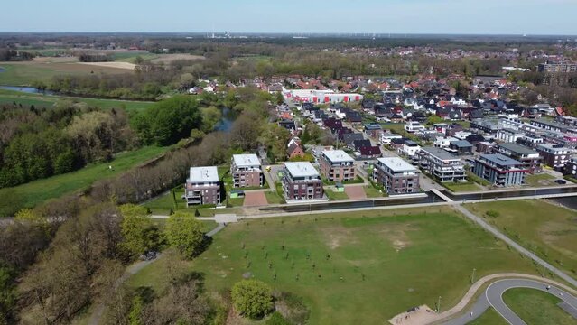 Park Emsland Wohnen Leben Drohnenaufnahme 