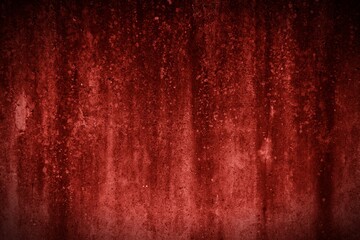 Red grunge texture wall