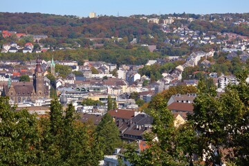 Fototapeta na wymiar Wuppertal city in Germany