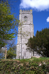 St Gomonda China Clay area Church Grade 2 Listed Roche St Austell Cornwall England UK
