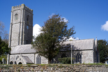 St Gomonda China Clay area Church Grade 2 Listed Roche St Austell Cornwall England UK