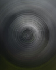 green and gray circular waves abstract background