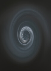 gray and black spiral waves abstract background