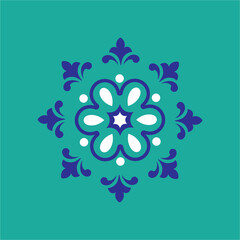 abstract floral design