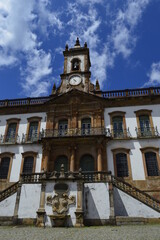 Frente do Museu da Inconfid&ecirc;ncia em Ouro Preto