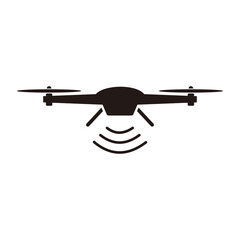 drone icon vector illustration sign