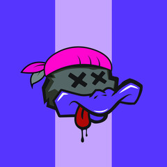 simple Duck vector art. simple Vector art. Duck design.