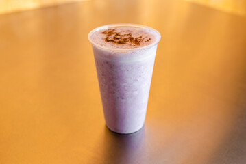 strawberry milk shake