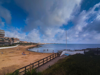 Vega Baja del Segura - Torrevieja - Paisajes de Cabo Cervera y espacio natural de calas junto al...