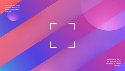 Gradient Flyer. Flat Landing Page. Business Composition. Pink Plastic Cover. Wavy Futuristic Design. Geometric Screen. Mobile Frame. Neon Layout. Lilac Gradient Flyer