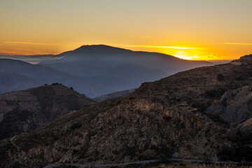 The Sierra Nevada is a mountain range in the Spanish region of Andalusia.