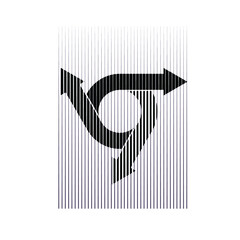 Art composition with lines .Modern art design .Neutral color stripes .Transition speed lines .Bauhaus art style .Geometric shape. Wall art .