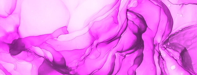Fototapeta premium Woman alcohol ink.Gentle background for girl. A modern concept.
