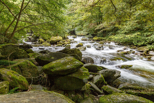 East Lyn Gorge riverside walk