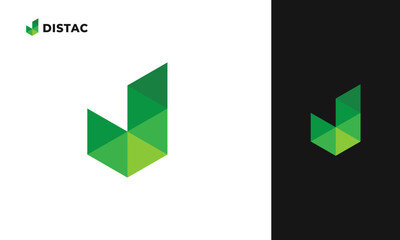 D modern Minimalist Logo Design