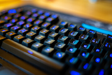 Gaming Keyboard with blue Light