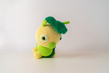 Amigurumi Caterpillar out of Wool Handmade