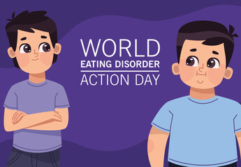 disorders action day lettering