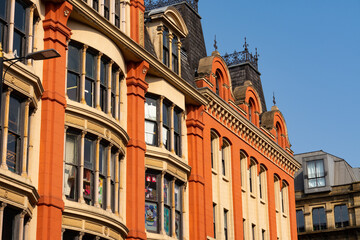 Obraz premium Old building in English city.