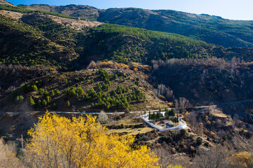 The Sierra Nevada is a mountain range in the Spanish region of Andalusia.